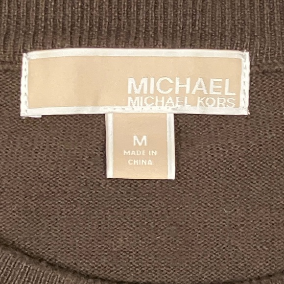 NWOT* Michael Kors| Long Sleeve Top with Fur - Picture 4 of 5
